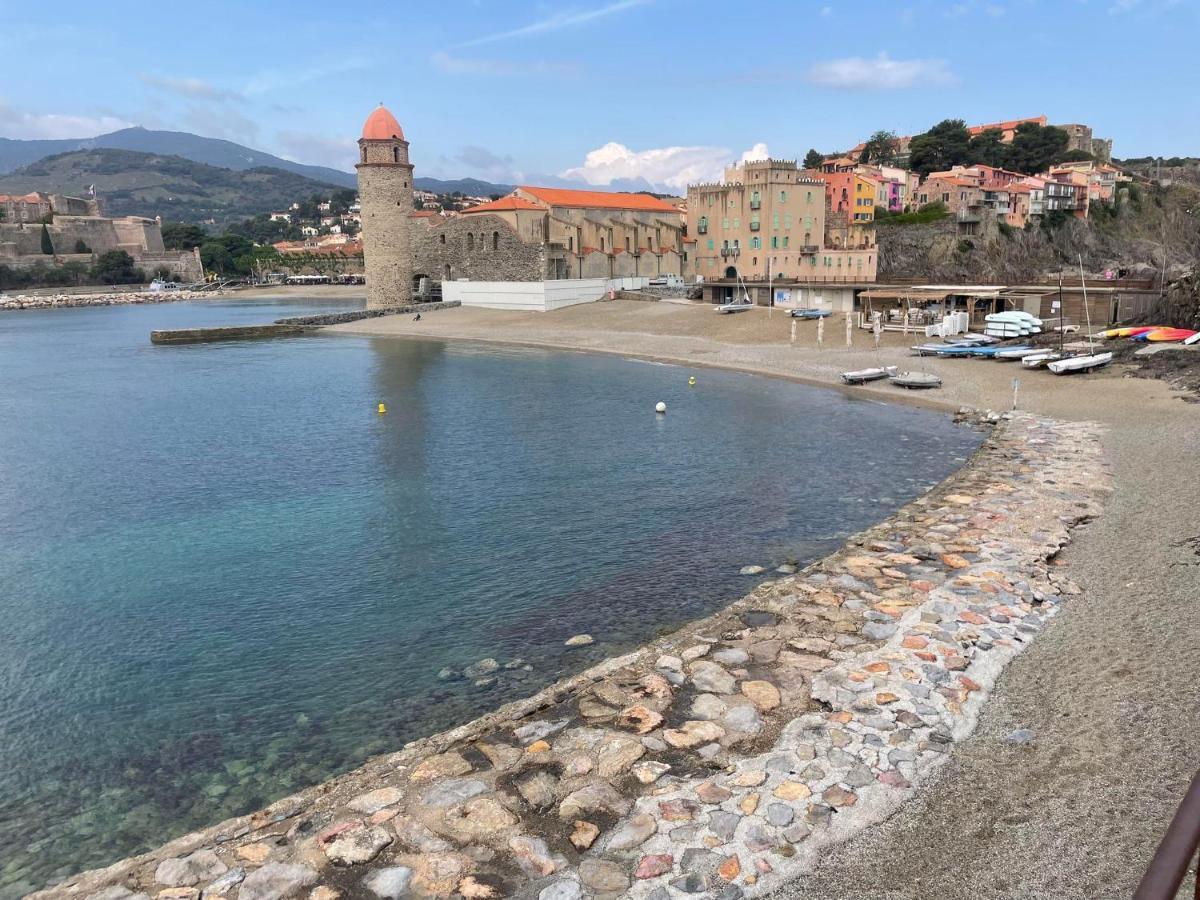 6Coma6 Appartement Avec Terrasse Vue Mer Collioure Buitenkant foto